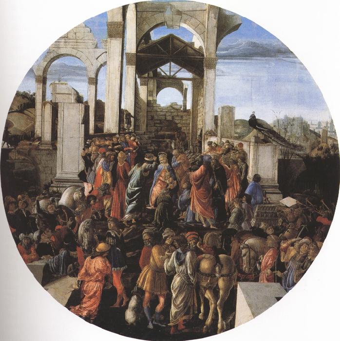 Sandro Botticelli Adoration of the Magi (mk36)